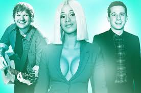 chart beat podcast ed sheeran cardi b charlie puth