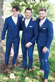 Please select your suit and the approriate size for jacket, trousers and shirt on the selected suit page. Milroy S Tuxedos French Blue Wedding Suit Rental