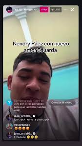 Kendry Páez y su nuevo amor Eduarda