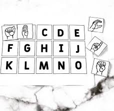 Simply print pdf file and go! Asl Printable For Abcs Two Pink Peonies