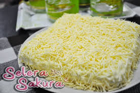 Hari ni nak kongsikan resepi r a i n b o w cake atau kek. Snow Cheese Cake Meleleh Selera Sakura