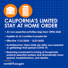 We did not find results for: State Issues Limited Stay At Home Order Effective November 21 City Of Sonoma