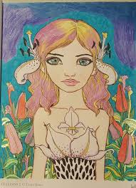 Lou Ferringo's Hulk, pentel brush pen, by me.