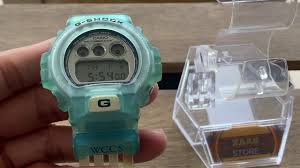 Kostenlose lieferung für viele artikel! Vintage Casio G Shock Dw 6900 1289 Limited Special Edition Wccs Youtube
