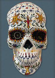 In mexican culture, ancestors that have passed are memorialized in clay molded skulls that are colorfully painted and. 3d Printed Sugar Skull Zirzow Gallery Art By Amanda Zirzow