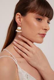 Freshwater Pearl Drop Dangle Earrings, Baroque Pearl Earrings, Statement  Earrings, Bridal Pearl Earrings, Unique Handmade Jewelry Gift