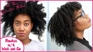 Watch As Efikzara Uses The Max Hydration Method For The Perfect Wash And Go Curls On 4a 4b Hair Natural Hair Styles 4c Natural Hair Natural Hair Tutorials