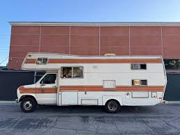 Image result for Bright Blue 1981 Motor Home