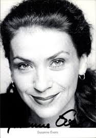 Ak Schauspielerin Susanne Evers, Portrait als Suzanne Richter,  Lindenstraße, Autogramm