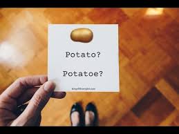 Spelling Tricks Potatoe Or Potato Youtube