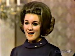 Kathy Lennon and Steve Smith with Love Me Tender.