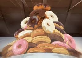 Montagna Di Ciambelle Doughnuts Kawaii Food Cute Food Food Illustrations