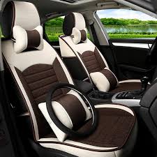 Classic Business Contrast Color Design Pet Universal Five Car Seat Cover Car Seats Leather Car Seat Covers Luxury Car Interior