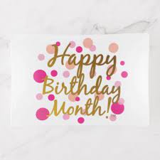 It is indeed a blessing to have a gift of a friend like you. Happy Birthday Month Trinket Tray Zazzle Com Happy Birthday Month Birthday Month Happy Birthday Fun