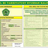 Papan data sekolah merupakan media yang digunakan. Download Papan Data Profil Visi Misi Sekolah Format Corel Photoshop