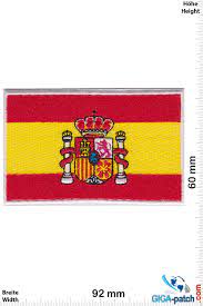 The country uses the euro. Spanien Spain Flagge Spanien Flag Spain Big Patch Aufnaher Aufnaher Shop Patch Shop Grosster Weltweit Patch Aufnaher Schlusselanhanger Aufkleber