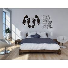 Wohnideen fürs schlafzimmer ✓ verschiedene stile: Wandtattoo Schlafzimmer