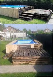1000 Trucs Faciles A Faire Avec Des Palettes Page 331 Whouhou En 2020 Amenagement Jardin Recup Amenagement Jardin Habillage Piscine Hors Sol