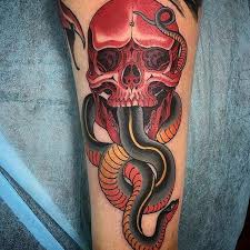 I'm looking into getting a hp tattoo, and while i personally definitely do not. 12 Deathly Dark Mark Tattoos Tattoodo