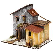 Casa en venta en belenes norte. Casitas Con Marquesina Y Callejon 18x20x13 Cm Para Belenes Venta Online En Holyart