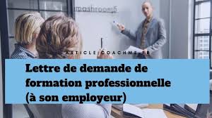 Check spelling or type a new query. Modele De Lettre De Demande De Financement De Formation Pro