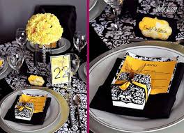 Poá amarelo e preto tamanho: Festa Preta E Amarela Debuteen O Blog Da Debutante