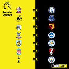 Get todays premier league fixtures & see all of the upcoming football fixtures from the english premier league. Today S Premier League Fixtures Epl Premierleague Southampton Chelsea Swansea Everton Leicester Liverp Premier League Fixtures Premier League Everton