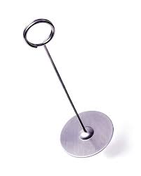 Parsimo 8 Table Number Holder Place Card Holders Sign Holder Photo Stand For Weddings Restaurant Table Card Holder Table Number Holders Place Card Holders