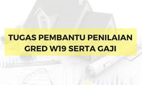 Jawatan pegawai penilaian gred w41 ini merupakan antara jawatan kerajaan yang dapat dipohon sekiranya anda berkelulusan dalam ijazah/ sarjana sekiranya ingin mengisijawatan kosong sebagai pegawai penilaian gred w41 secara rasmi, pemohon bolehlah melakukan pendaftaran pekerjaan. Tugas Pembantu Penilaian Gred W19 Serta Gaji Jawatan Kosong