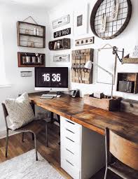 If you need some help on how to get started with your own modern rustic design schedule a free interior design consultation with a decorilla designer today! 21 Industrial Home Office Decor Ideas