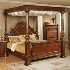 No matter your style, you're sure to find design ideas that will inspire your next bedroom makeover. Classic Poster Bed Design In Teak Wood Bed 0059