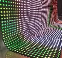 P31.25 Flexible LED Mesh Curtain Display | Flexible ...