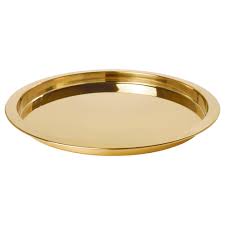 Glattis Tablett Messingfarben Ikea Deutschland Ikea Brass Tray Brass Color