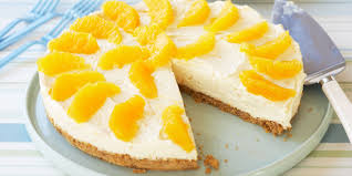 Place the roasting pan on the lower rack of the oven. No Bake Orange Cheesecake Recipe Bbc Good Food