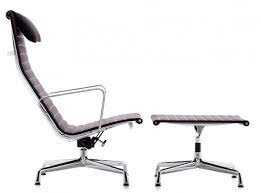The aluminium chair stands out for its intelligent combination of. Vitra Aluminium Lounge Chair Ea 124 Und Hocker Ea 125 Von Charles Und Ray Eames I Vitra Eames Aluminium Group Markanto