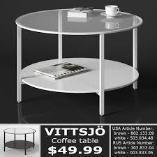Finally if you're going for a chic vibe, playing with different textures is always a good idea. 3d Ikea Vittsjo Coffee Table Cgtrader