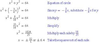 X = use quadratic formula. Https Www Brewtoncityschools Org Cms Lib Al01901380 Centricity Domain 133 10 8 Equations Of Circle Pdf