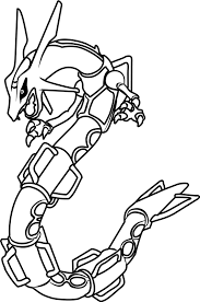 Mega rayquaza 6 coloring pages ex. Coloring Pages For Kids
