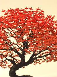 installation views quest selected by masaharu makuuchi ex chamber museum roppongi hills a d gallery ex chamber museum 折り鶴 鶴 折り紙 夏 壁面