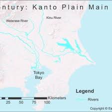 It lies off the pacific coast of the asian mainland; Main Rivers In The Kanto Plain North Of Tokyo In The Sixteenth Century Download Scientific Diagram