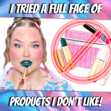 I Tried A Full Face of Products I Don't Like!
