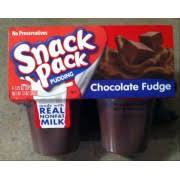 Perfect for your child's lunch box, these tasty pudding cups make a great treat for mom and dad, too. Snack Pack Pudding Chocolate Fudge Calories Nutrition Analysis More Fooducate