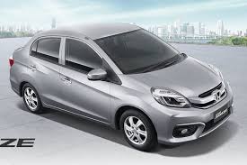 Honda Amaze Facelift Gets Projector Headlights For Thailand Honda Projector Headlights Honda Brio