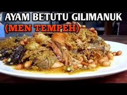 Cara Membuat Ayam Betutu Gilimanuk Men Tempeh Youtube Di 2020 Tempe Makanan Resep Masakan Indonesia
