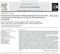 Continuation coverage is a temporary continuation of coverage that generally lasts for 30 months due to employment termination or reduction of hours of work. Paper Of The Week Perioperative Continuation Of Biologic Medications Increases Odds Of Periprosthetic Joint Infection In Patients With Inflammatory Arthropathy Icm Philly