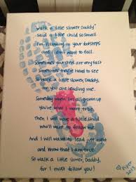 Diy Birthday Gifts For Dad From Daughter Crafts Following In Daddy S Footsteps Poem Father S Day Canvas With Daddy Daughter Footprints And Sweet P Fathers Day Poems Father S Day Diy Diy Father S Day Crafts