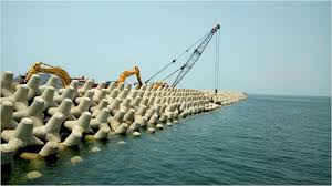 Precast Tetrapod Coastal Project