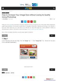 How To Resize An Image In Photoshop Without Losing Quality Shortcut How To Increase Your Image Size Without Losing Its Quality Using Photoshop Photoshop Your Image Image