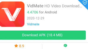 Vidmate apk (atau aplikasi vidmate) adalah perangkat android yang mudah digunakan dan ampuh untuk mendownload video dari youtube, facebook, dailymotion dan banyak lagi situs lainnya, anda juga dapat mendownload film dan serial hd terbaru, menonton siaran langsung tv, dll. Vidmate Apk Download Lagu Dan Video Vidmate Hd Video Is Also A Powerful Download Engine That Can Give You Resources From Every Nooks And Corners Of The Internet Beside Its Repository