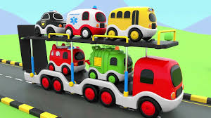 Learning Colors For Children With Toy Street Vehicles Parking Toy Cars For Kid Toy Street Toy Cars For Kids Toy Car